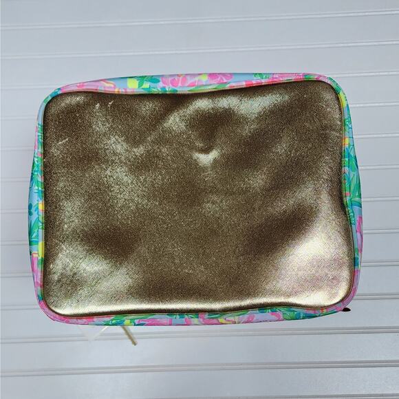 NWT Lilly Pulitzer Fruity Flamingo Insulated Wine Carrier - Picture 6 of 11